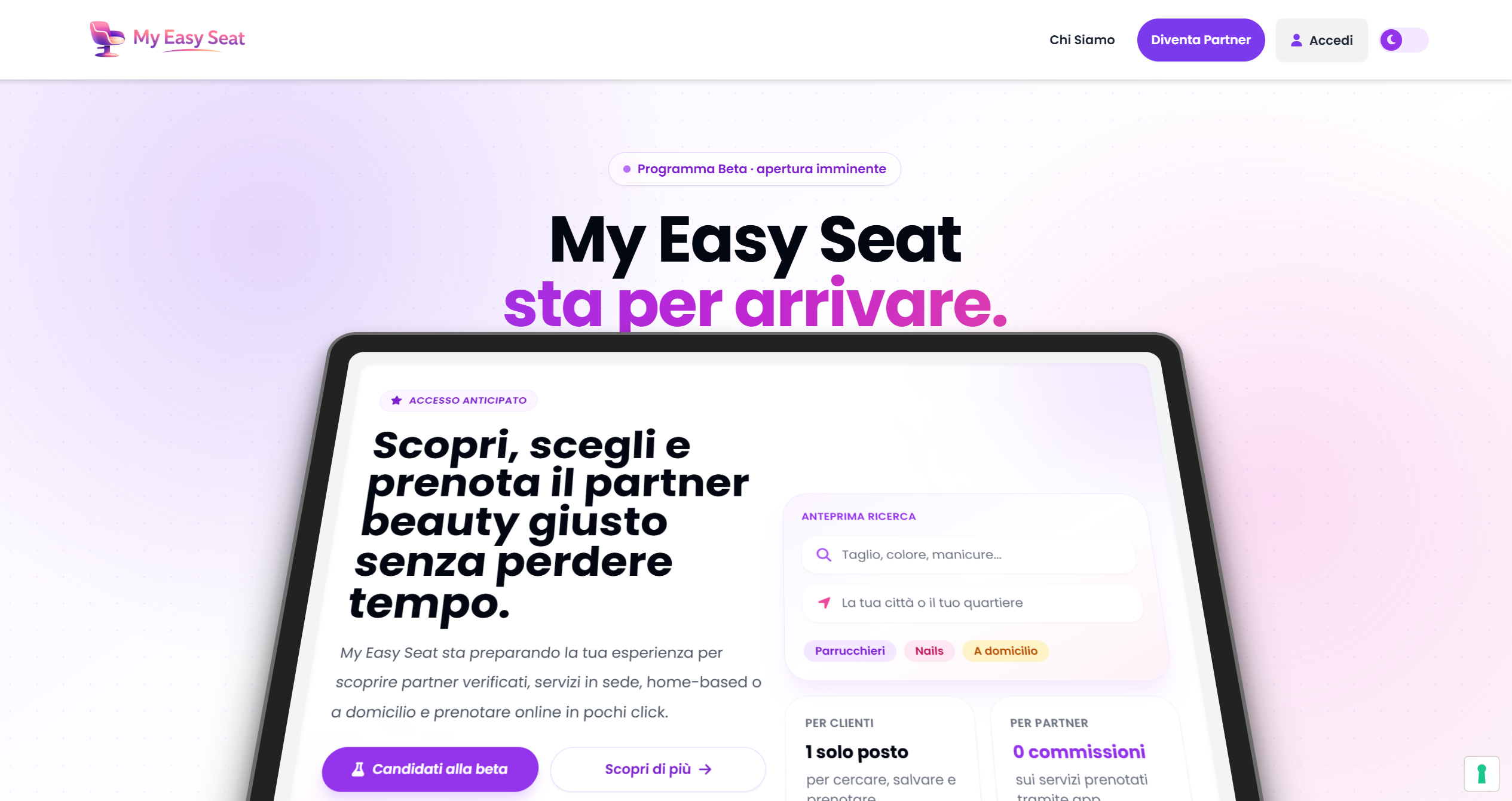 Anteprima My Easy Seat